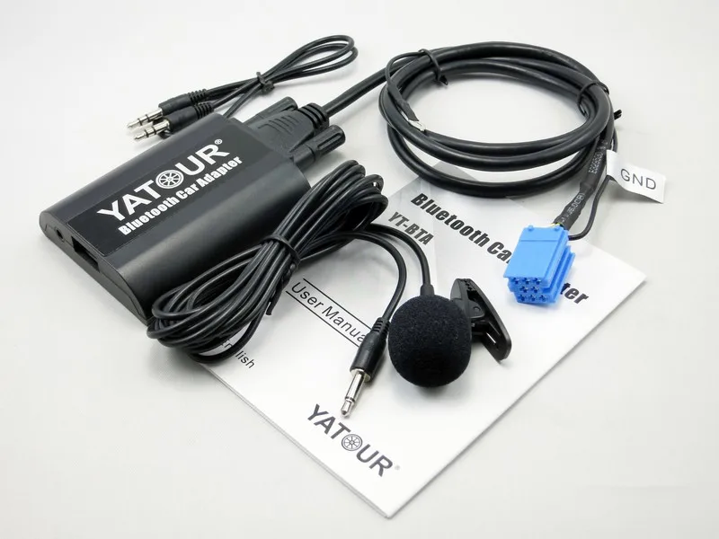 Bluetooth Audio Adapter Bluetooth MP3 Receiver Yatour Car Radios Bluetooth AUX Interfaces For Audi 20PIN Radios Chorus Concert Symphony Navi Plus