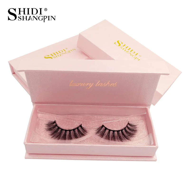 

SHIDISHANGPIN mink eyelashes 1 Pair false eyelashes natural long 3d mink lashes eyelash extensions faux cils cilios maquiagem