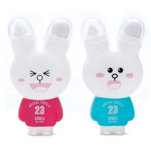 1 шт. канцелярский корректор лента мультфильм кролик коррекция лента фиксируется с двойным ластиком офисные школьные принадлежности коррекция жидкости