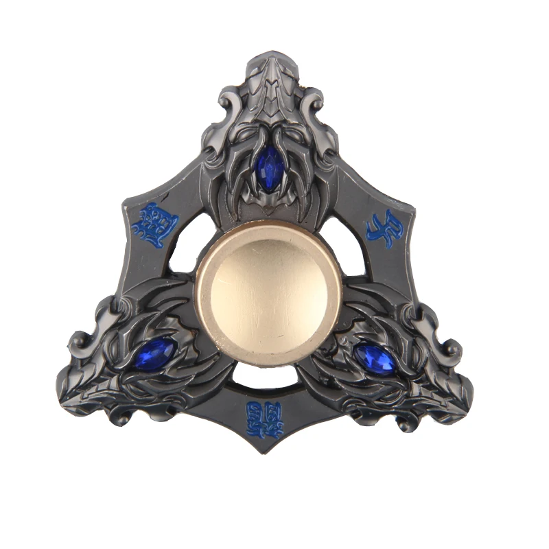 

EDC Toys Triangular Hand Spinner High Quality Metal Profession Genji Spinner ADHD Tri Spinner Cool Fidget Spinner B0177
