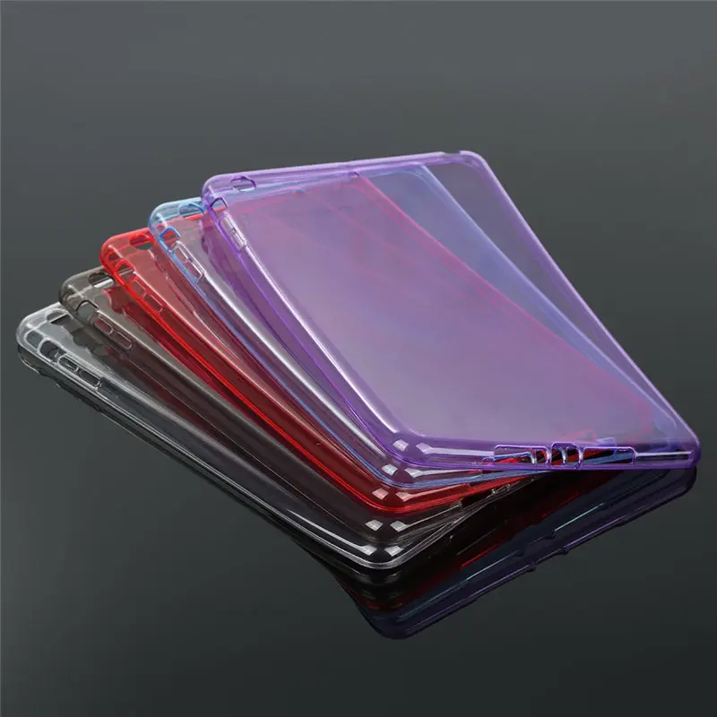 

2017 New 7.9 inch Waterproof Notebook Case Cover Ultra Slim Transparent Soft TPU Silicone Case Cover For Tablet Laptop PC