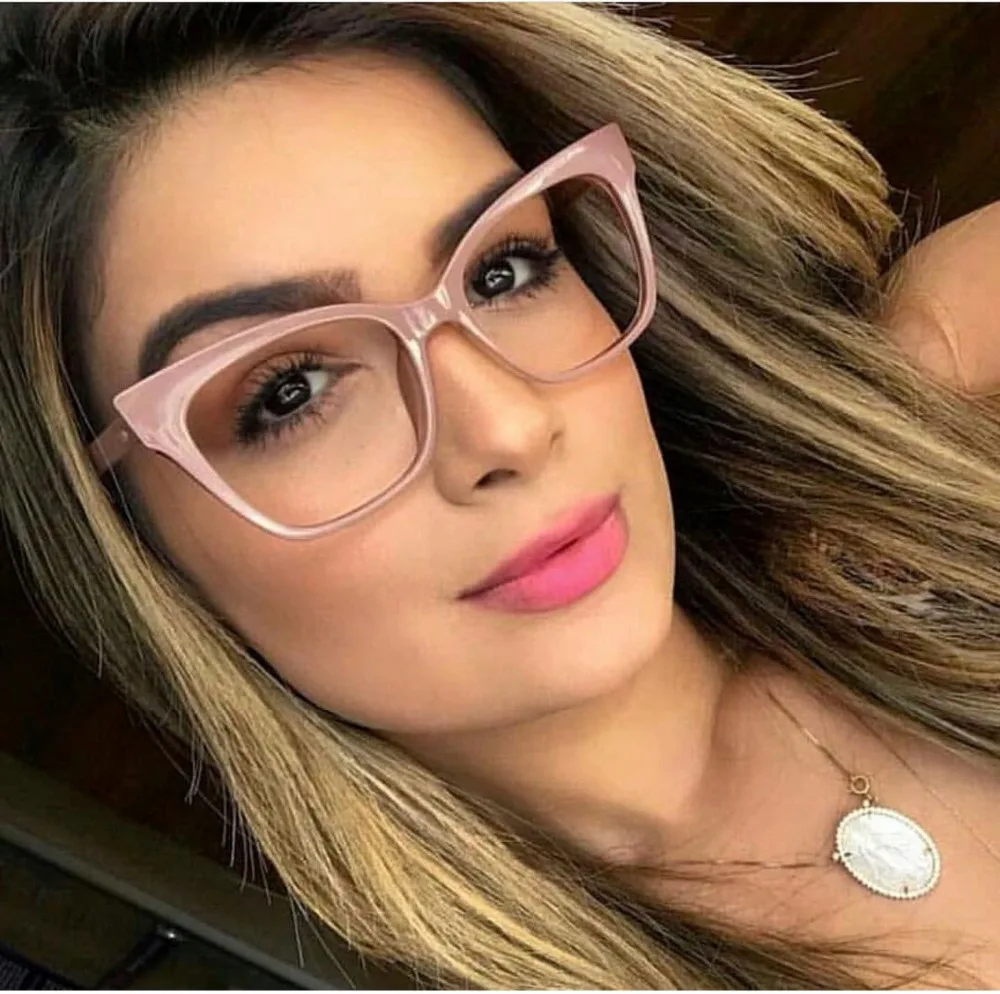 

Sexy Cat Eye Eye Glasses Frames For Women Brand Designer Eyeglasses Myopia Clear Lens Glasses Frame Oculos De Sol Feminino Gafas