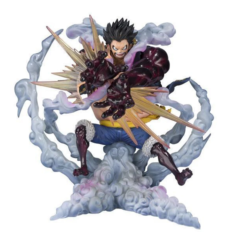 One Piece Anime Monkey D Luffy Gear 4 Leo Bazooka Ver Pvc Action Figure Figurines Collection Model Doll Toy B19 Aliexpress