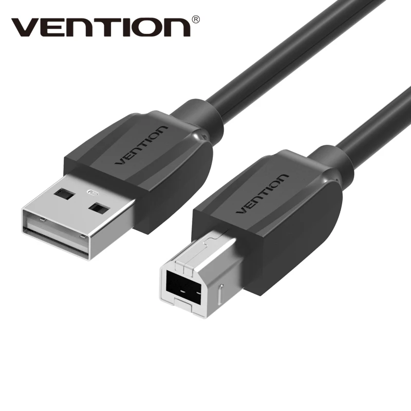 Vention бренд высокоскоростной USB 2,0 type A to B Мужской Сканер Кабель для принтера синхронизации данных зарядный шнур 1 м 1,5 м 2 м 3 м 5 м