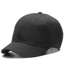 Бейсбольная кепка большого размера, унисекс, одноцветная, Повседневная Кепка, s, мужская, короткая, остроконечная Кепка, кепка для папы, большая кость, плюс размер, s gorras, 56-65 см