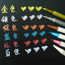 6 pçs/set STA 6 cores 1-2mm cor de desenho de metal marcador caneta caneta arte DIY scrapbook artesanato macio marca para artigos de papelaria escola