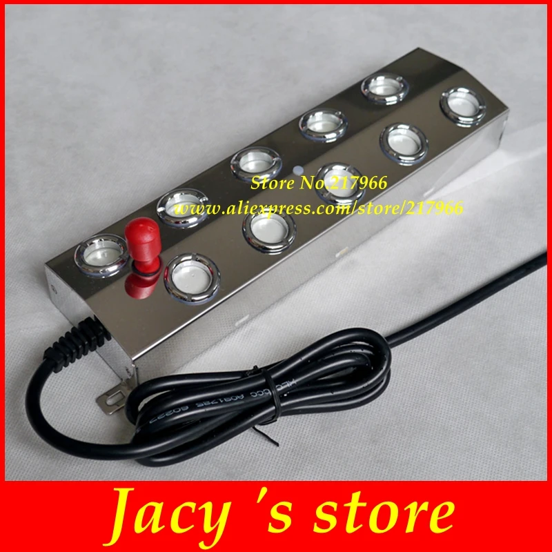 

Stainless Steel 10 head Atomizer Ten Ultrasonic Atomizer Industrial Humidifier 5KG,XNQ