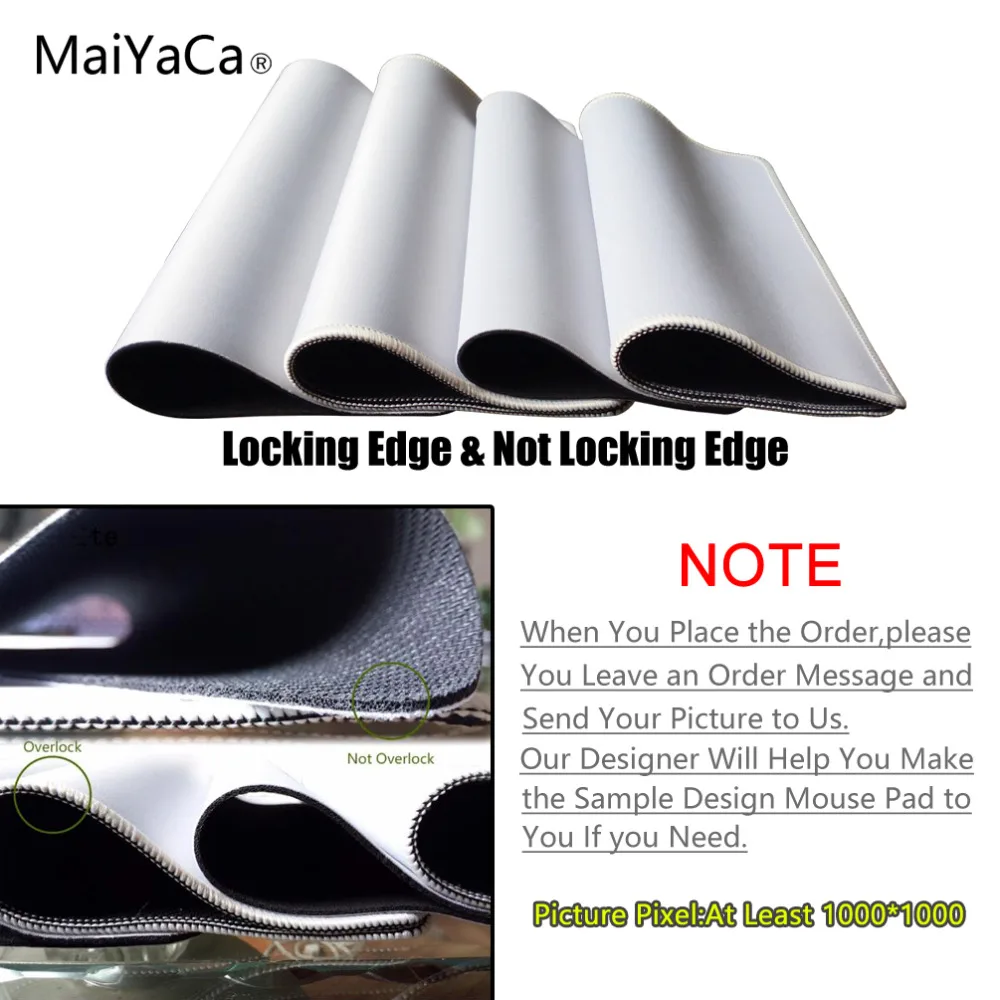 MaiYaCa Super Deal Diy Personalized Custom Your Cool Image Photo Printed Gamer Gaming Rectangle Mouse Pad PC Computer Rubber Mat