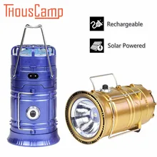 3 в 1 Функция перезаряжаемые Солнечный свет кемпинг DC зарядки фонарик вентилятор фонари открытый висит пеший туризм