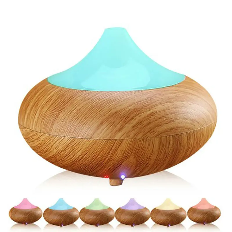 Ultrasonic Humidifier Essential Oil Diffuser LED Light 7 Color Change
