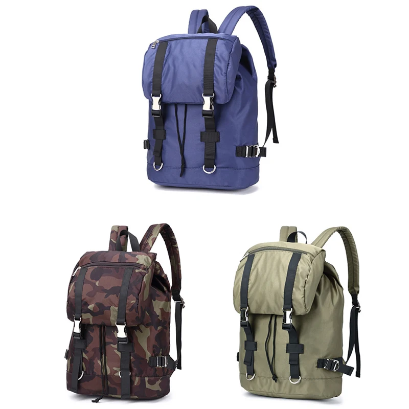 

Men women casual backpack 18L school carrying bag 15.6 laptop storage travel shoulder bag 3 colors