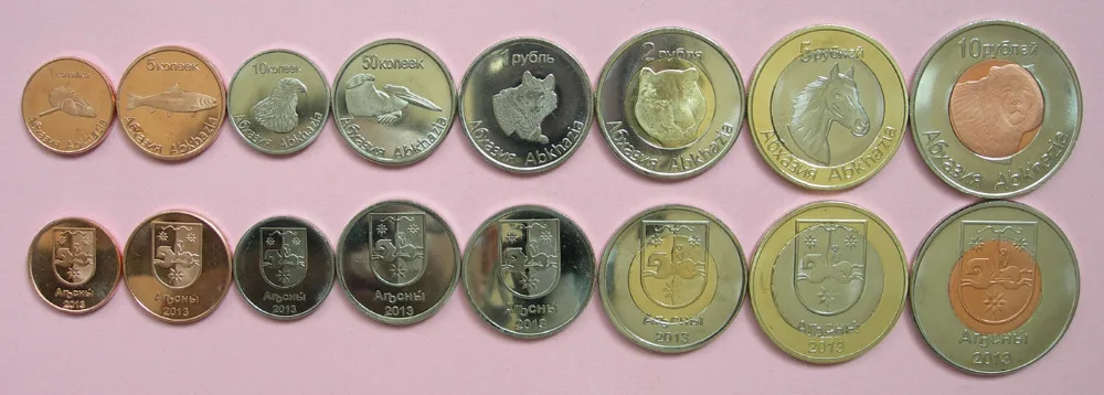 

5pcs Lunda Island coin 100% original coin coin Not circulated 2011 YEAR