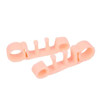 

Five-hole wearing toe pad valgus overlapping toe orthodontic pad hammer toe separation bending deformed toe splitter