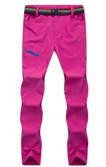 MAZEROUT mujer nueva de Trekking de verano Pantalones al aire libre de senderismo Camping viaje rápido seco ciclismo pesca Correa pantalones P15