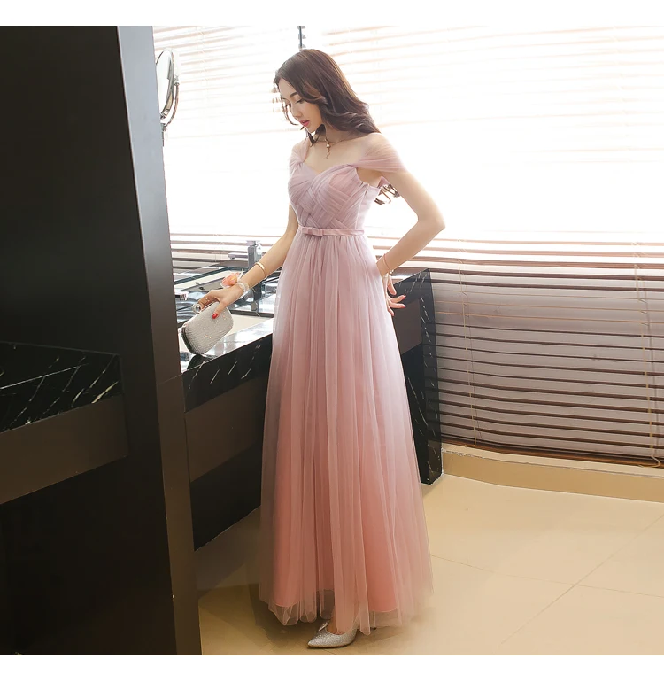 Женское длинное вечернее платье сексуальное с рукавом крылышком|formal dress cheap|evening