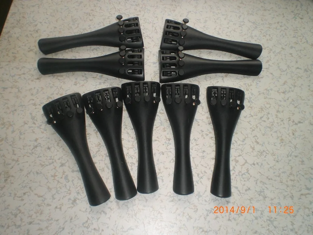 

15 PCs Aluminum Alloy Tail piece 3/4 with 4 Fine tuners Violin Parts