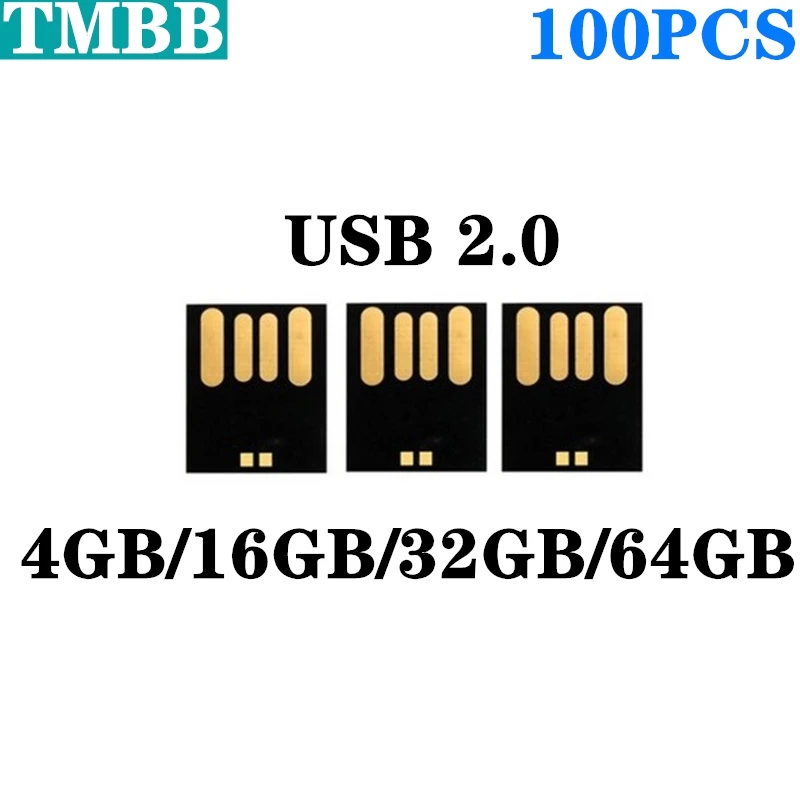 2020 100 шт Водонепроницаемый короткий USB диск пакет 128M 2GB 4GB 8GB 16GB 32GB 64G 2 0 флэш