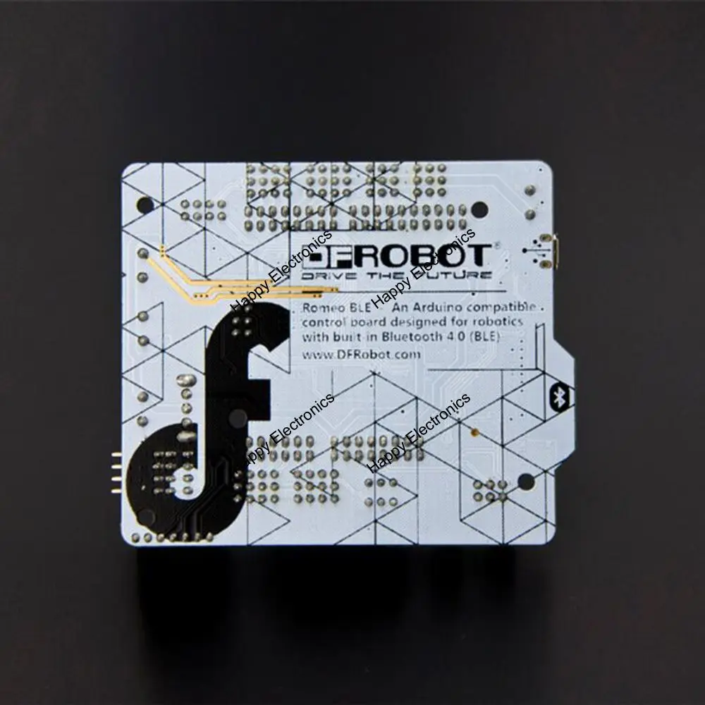 DFRobot Romeo BLE все-в-одном контроллер Atmega328P TI CC2540 с драйвером двигателя+ Bluetooth 4,0 совместим с Arduino для робота