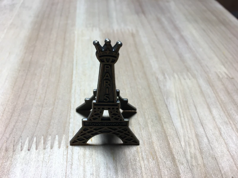 

2015 NEW! wedding favor Vintage paris eiffel tower seats clip photo folders place card holder Wholesale