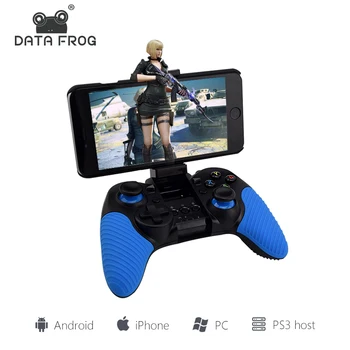 

DATA FROG Wireless Bluetooth Game Controller For PC Android/IOS Phone Dual Vibration Joystick Gamepads For Android TV Box/Tablet