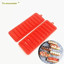 Для встречи 27*9,4*1,8 см полоски силиконовая форма для льда печенье "пальчики" форма для желе замороженные фрукты ледяные палки питье торт украшения