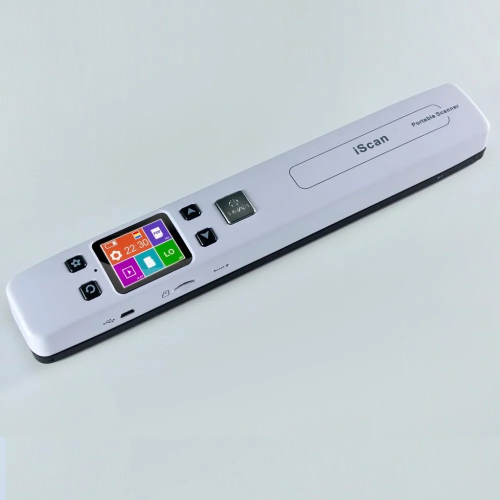 

Portable Scanner A4 Size Document Scanner 1050DPI JPG/PDF Support 32G TF Card Mini Scanner Pen