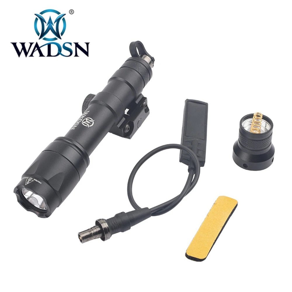 

Wadsn Version Airsoft M600 Tactical Scout Light LED 340 Lumens Remote Pressure Switch M600C Rifle Flashlight WEX072 Weapon Light