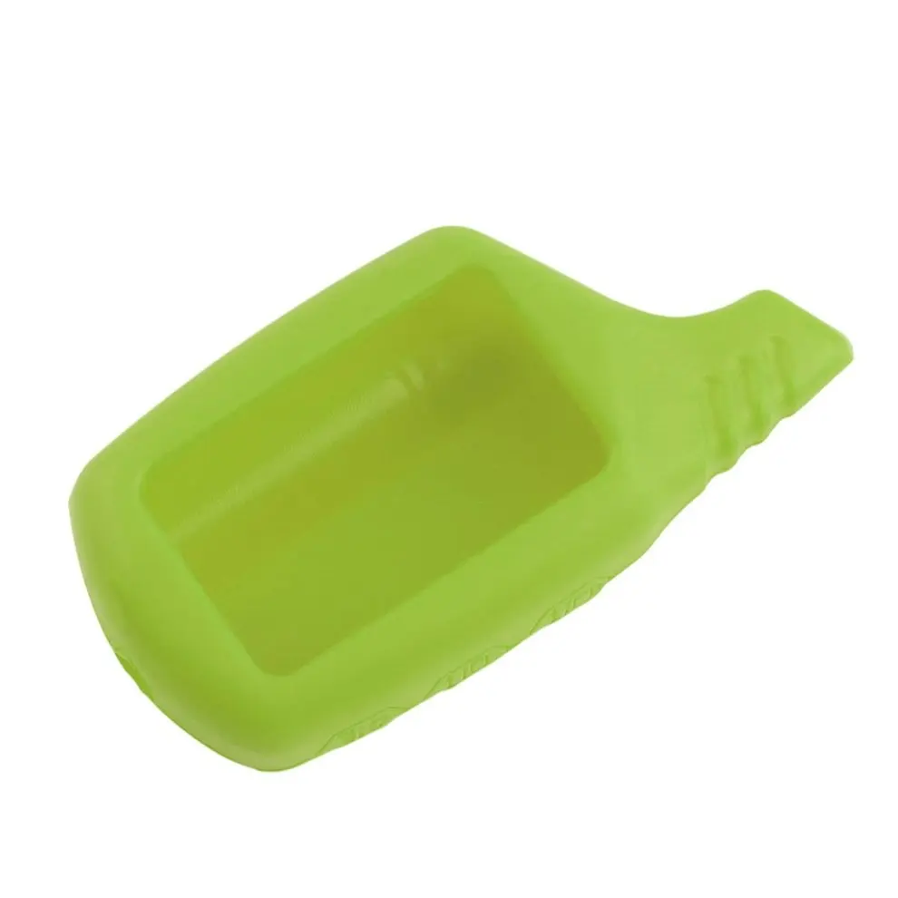 

8 Pcs Green B9 Mini Silicone Shell Cover for Remote Control Two-way Car Alarm System