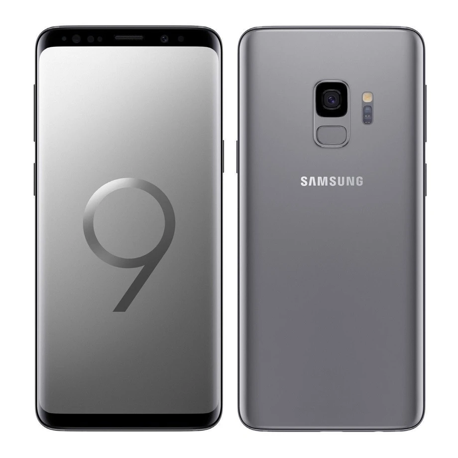 Samsung Galaxy S9 Duos G960FD разблокированный мобильный телефон две sim-карты 4G LTE NFC Exynos 9810 Восьмиядерный 5," 12 МП и 8 Мп ram 4 Гб rom 64 ГБ