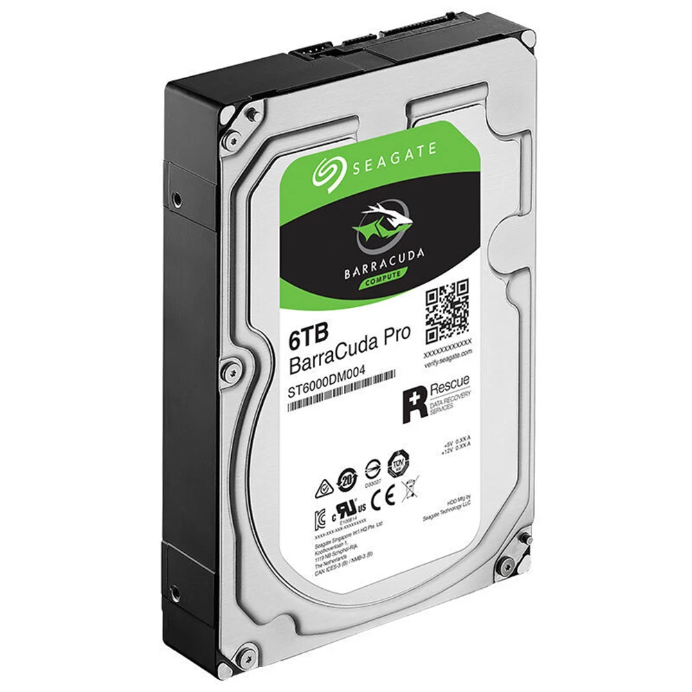  Seagate ST6000DM004 6TB Desktop HDD Internal Hard Disk Drive 7200RPM SATA3 6Gb/s 25MB Cache 3.5inch