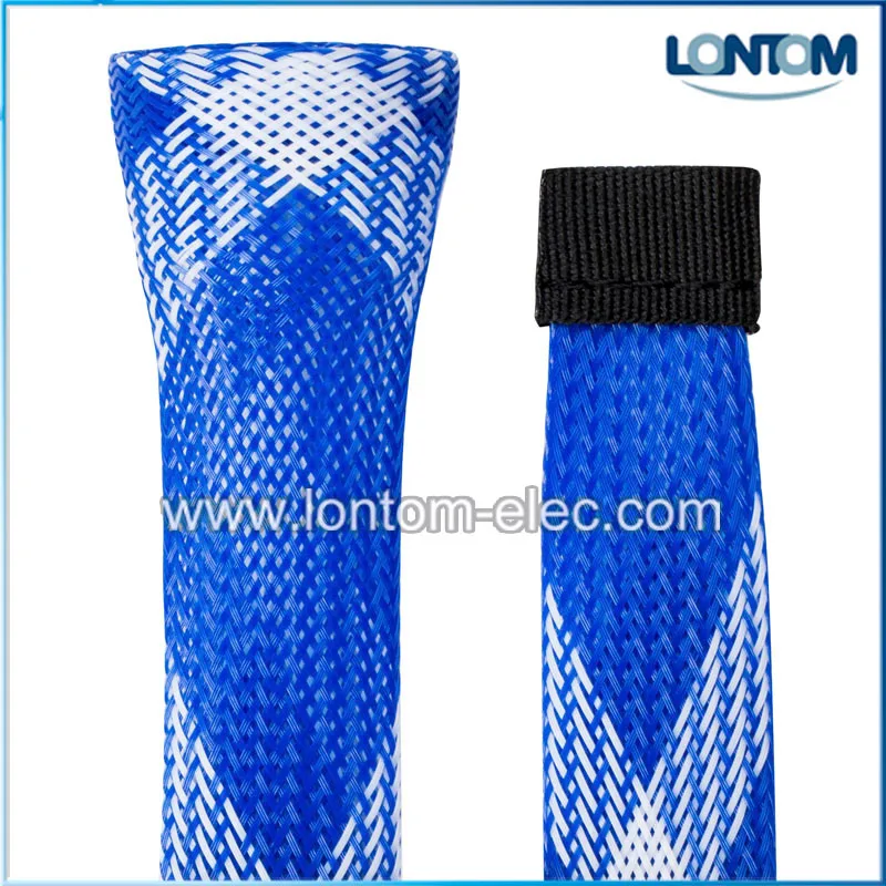 Stick Jacket Casting Rod Cover Sock blue&white 180cm