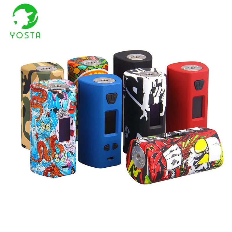 

New E-Cigarettes Mod Yosta Livepor 200w Box Mod Starter Vaporizer Mod VW/MECH/TC-Ni/TC-Ti/TC-SS/TCR Mode Vape Dual Battery E Cig