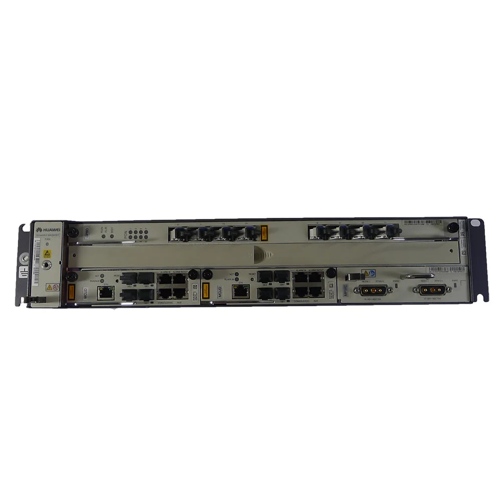 Hua wei mini GPON или EPON OLT MA5608T с 2* MCUD+ 1* MPWC(с 2* DC разъем питания)+ 1* GPBD