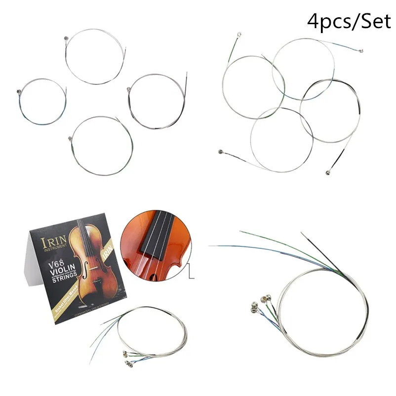 New 4 pcs/set German Pirastro Tonica Violin Strings Set Ball End A, E