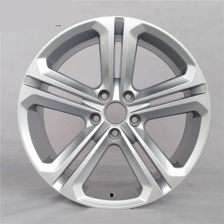 Jante de roue de voiture en alliage d'aluminium 17 pouces pour VW