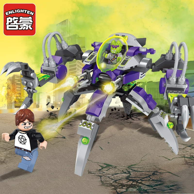 Enlighten Models Building toy Compatible with Lego E1605 227pcs Alien Blocks Toys Hobbies For Boys Girls Model Building Kits Enlighten Models Building toy Compatible with Lego E1605 227pcs Alien Blocks Toys Hobbies For Boys Girls Model Building Kits