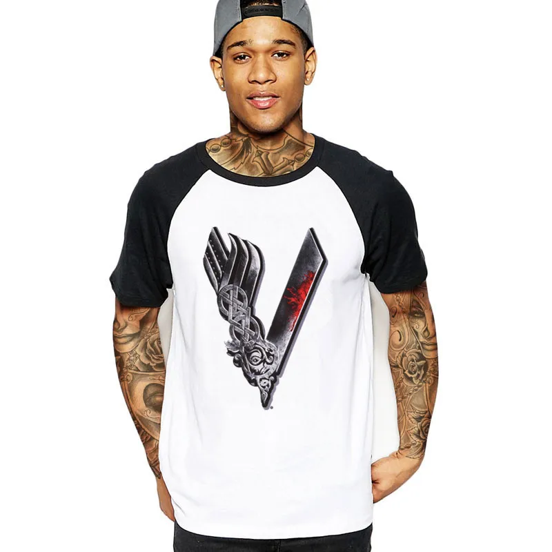 

Gorgeous Youth Funny Viking T Shirts Men Boys Cotton Short Sleeve Odin Vikings Group Tops Tshirt Clothing Male Viking T-shirts