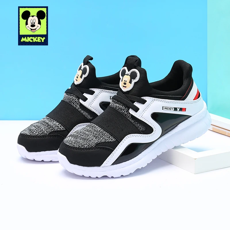 

Disney kids shoes autumn new fashionable net breathable pink leisure sports running shoes for girls white shoes for boys brand