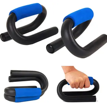

2018 New 1 Pair of S-type Training Equipment Fitness Arm Chest Bar Handle Push-up Fitness push-up Support Structure High Quality