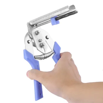 

Pigeon Rabbit Fox Cage Semi-Automatic Assembling Tool General M Forceps Poultry Cage Fastening Clamp With 600PCS M-Type Nails