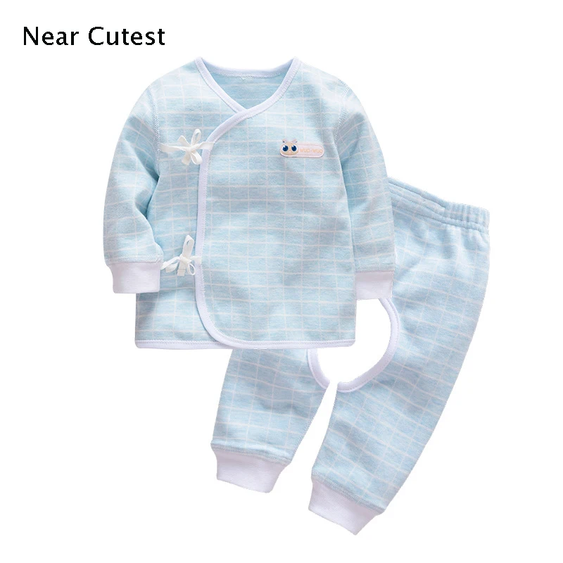 Детский хлопковый комплект с длинным рукавом 2 шт./компл.|baby set|baby boy girl clothesnewborn baby |