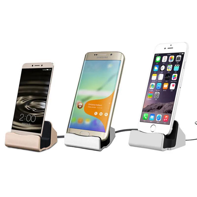 1 Pcs Universal Android Type C Connector Charger Micro Charging Sync Docking Station for Huawei honor
