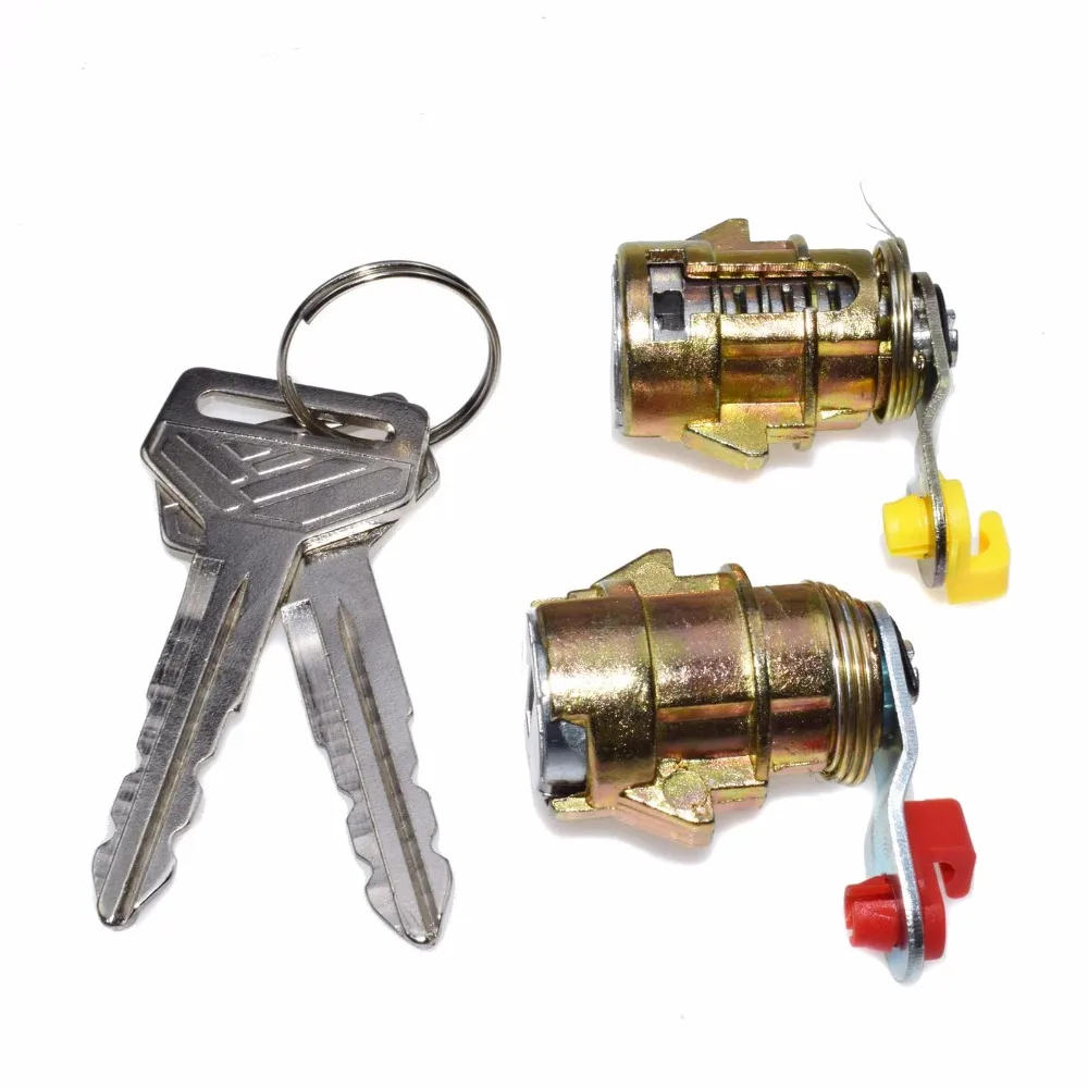 Well Auto Door Lock Cylinder Set w//Key L /& R 93-97 Toyota Corolla 93-97 Geo Prizm
