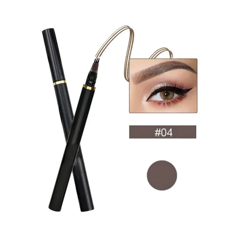 

Micro-carving extremely fine Trigeminal Eyebrow Pencil Liquid Eyebrow Pencil Four Fork Eyebrow Pencil Natural Lasting Waterproof