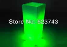 Glowing lighting LED flower pot Remote control color changing RGB led flower pot SL LFP 3050F