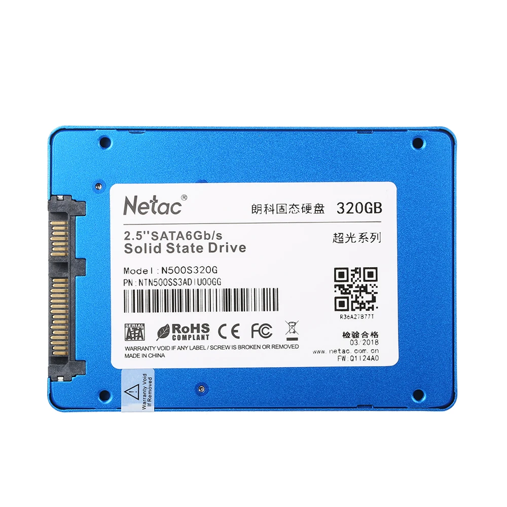Netac n500s 120g 320gb 2.5 "sata iii 3.0 6gbp/s高速ssd