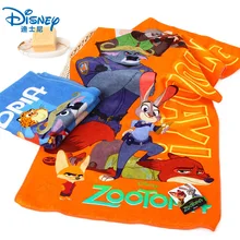 Disney мультфильм печати Zootopia новорожденных Детское полотенце для лица хлопок мягкие Новорожденные малыши полотенце подарки для мальчиков девочек Прямая отправка