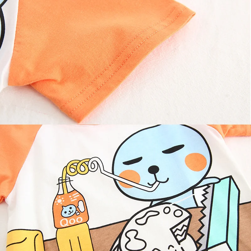 WOTTAGGA 2019 Summer Kids Boys T Shirt Print Cartoon Short Sleeve Baby Girls T-shirts Cotton Children T-shirt O-neck Tee Tops Bo WOTTAGGA 2019 Summer Kids Boys T Shirt Print Cartoon Short Sleeve Baby Girls T-shirts Cotton Children T-shirt O-neck Tee Tops Bo