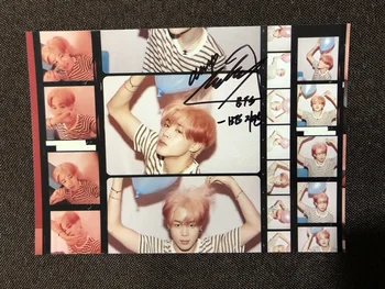 

hand signed Bangtan Boys JIMIN autographed photo MAP OF THE SOUL :PERSONA 5*7 042019D