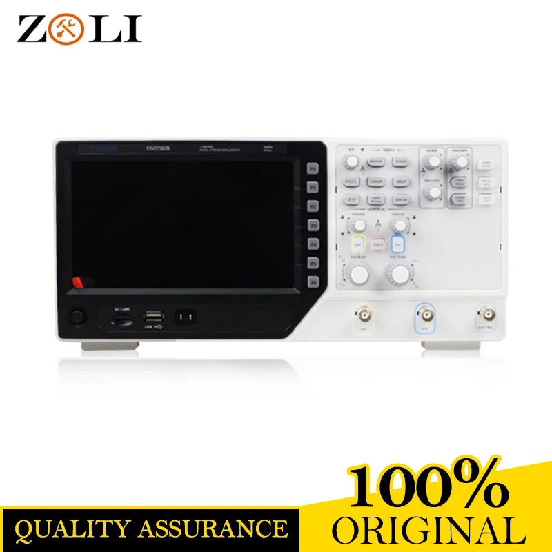 

lowest price Hantek DSO7302B 2 Channels Oscilloscope 300MHz 2GS/s Large Hantek DSO 7302B 64K Memory DSO7302B Hantek
